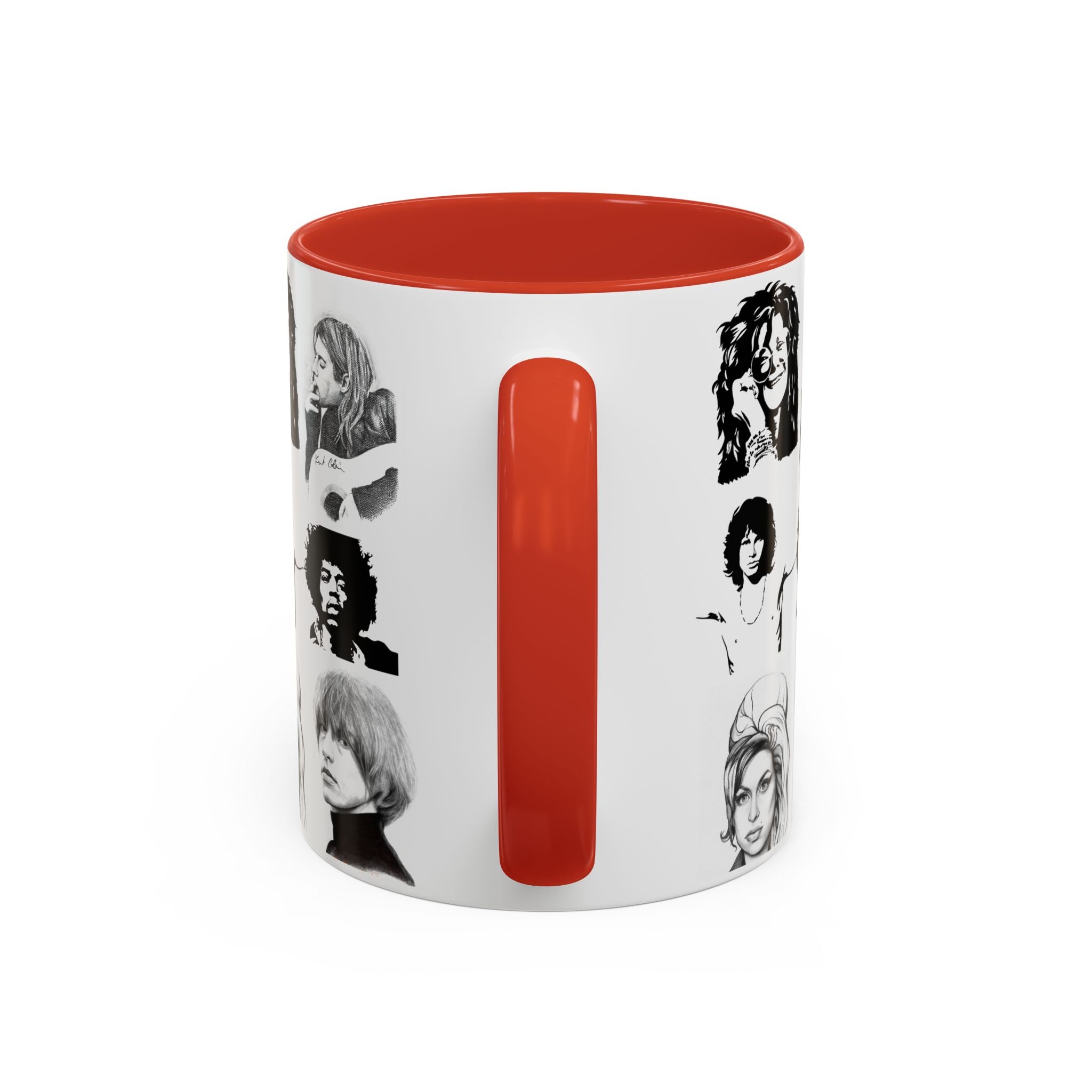 Club 27 Accent Coffee Mug 11oz + 15oz ~ Dead Rock Icons ~