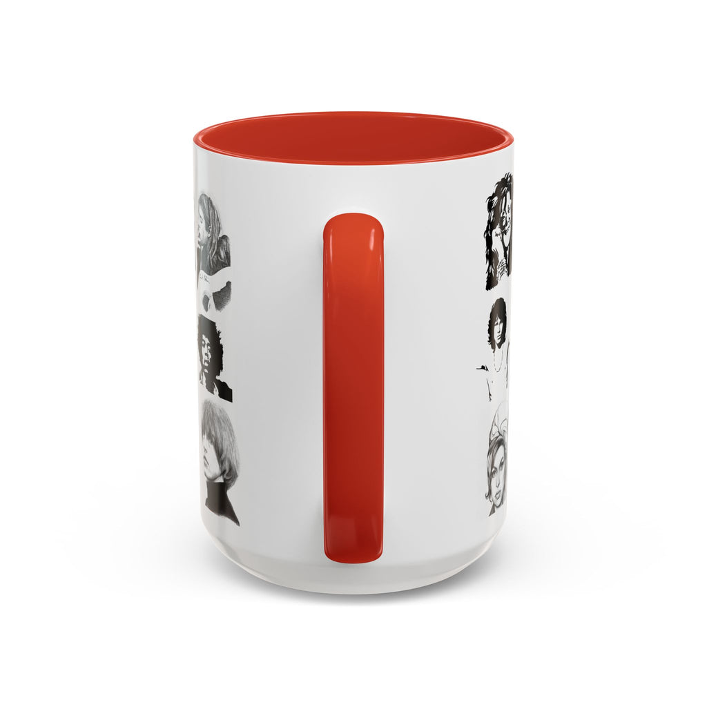 Club 27 Accent Coffee Mug 11oz + 15oz ~ Dead Rock Icons ~
