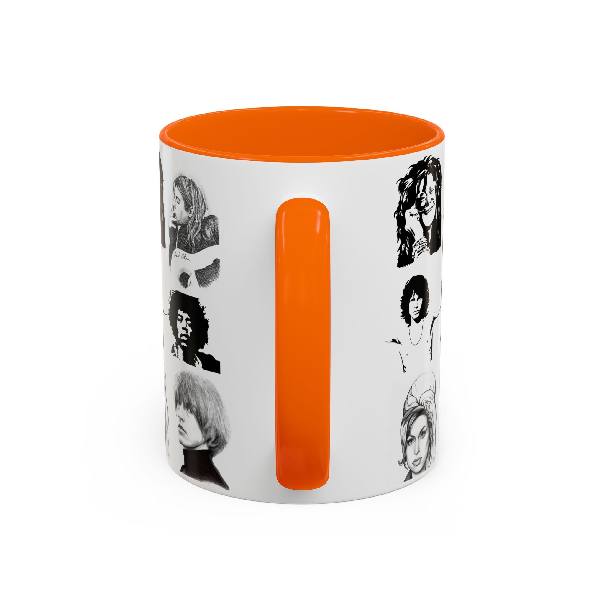 Club 27 Accent Coffee Mug 11oz + 15oz ~ Dead Rock Icons ~