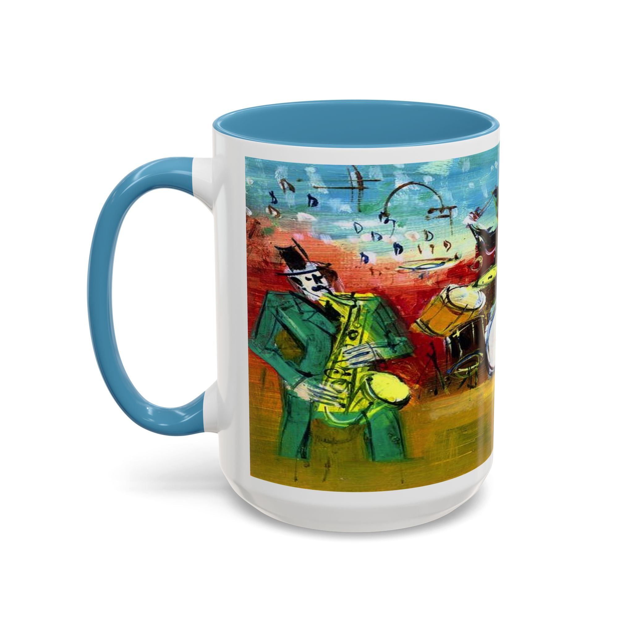 Musical Art Coffee Mug - 11 & 15oz | Perfect for Music Lovers & Gift Giving