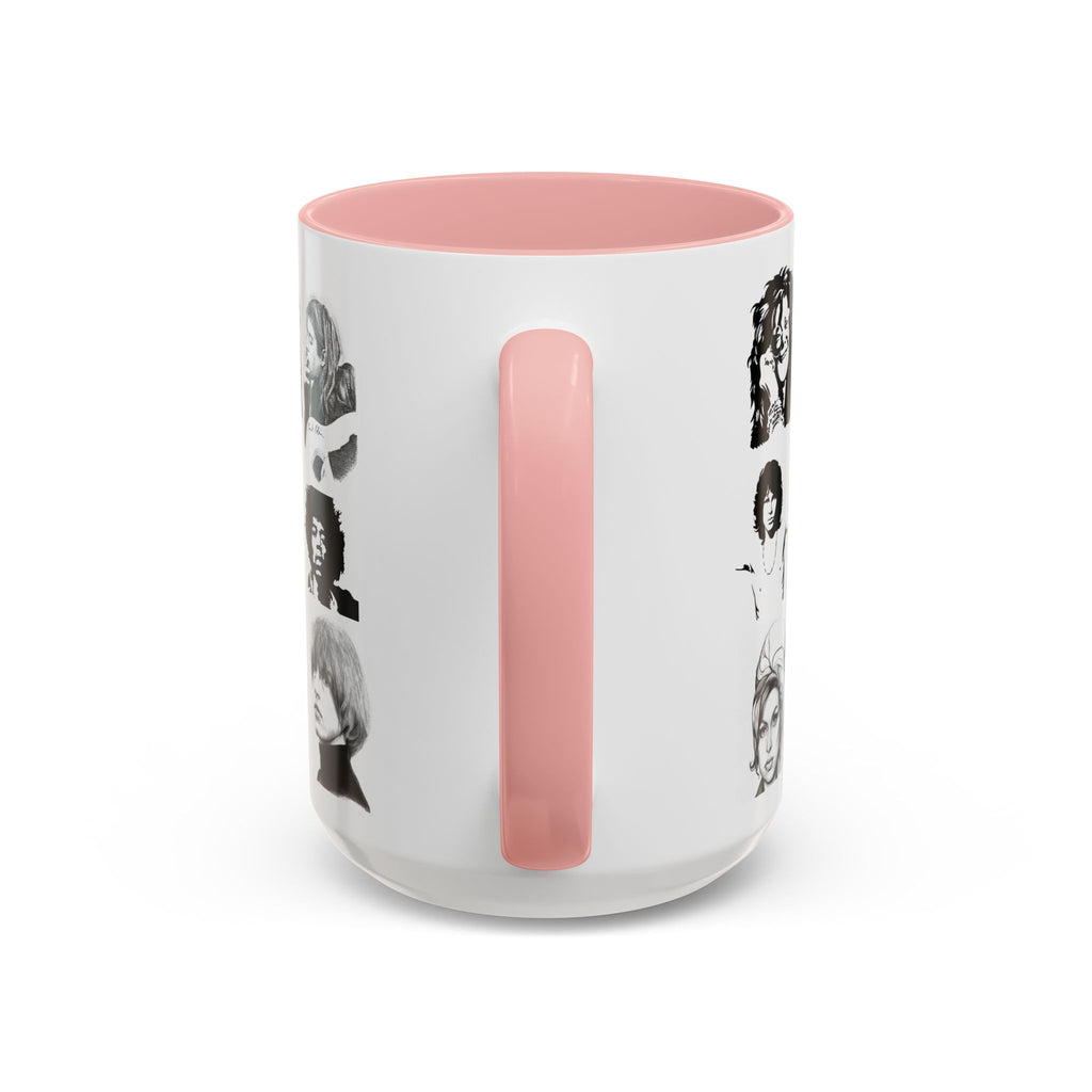 Club 27 Accent Coffee Mug 11oz + 15oz ~ Dead Rock Icons ~