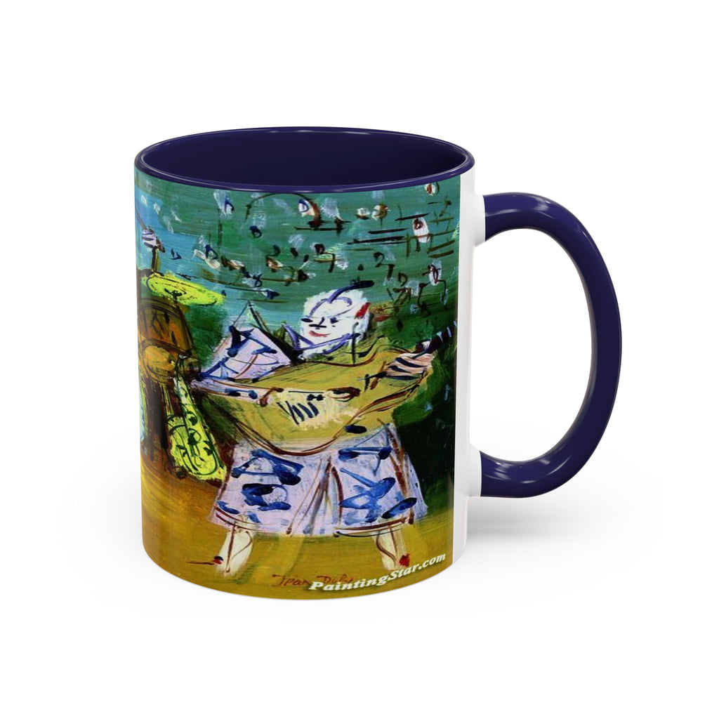 Musical Art Coffee Mug - 11 & 15oz | Perfect for Music Lovers & Gift Giving