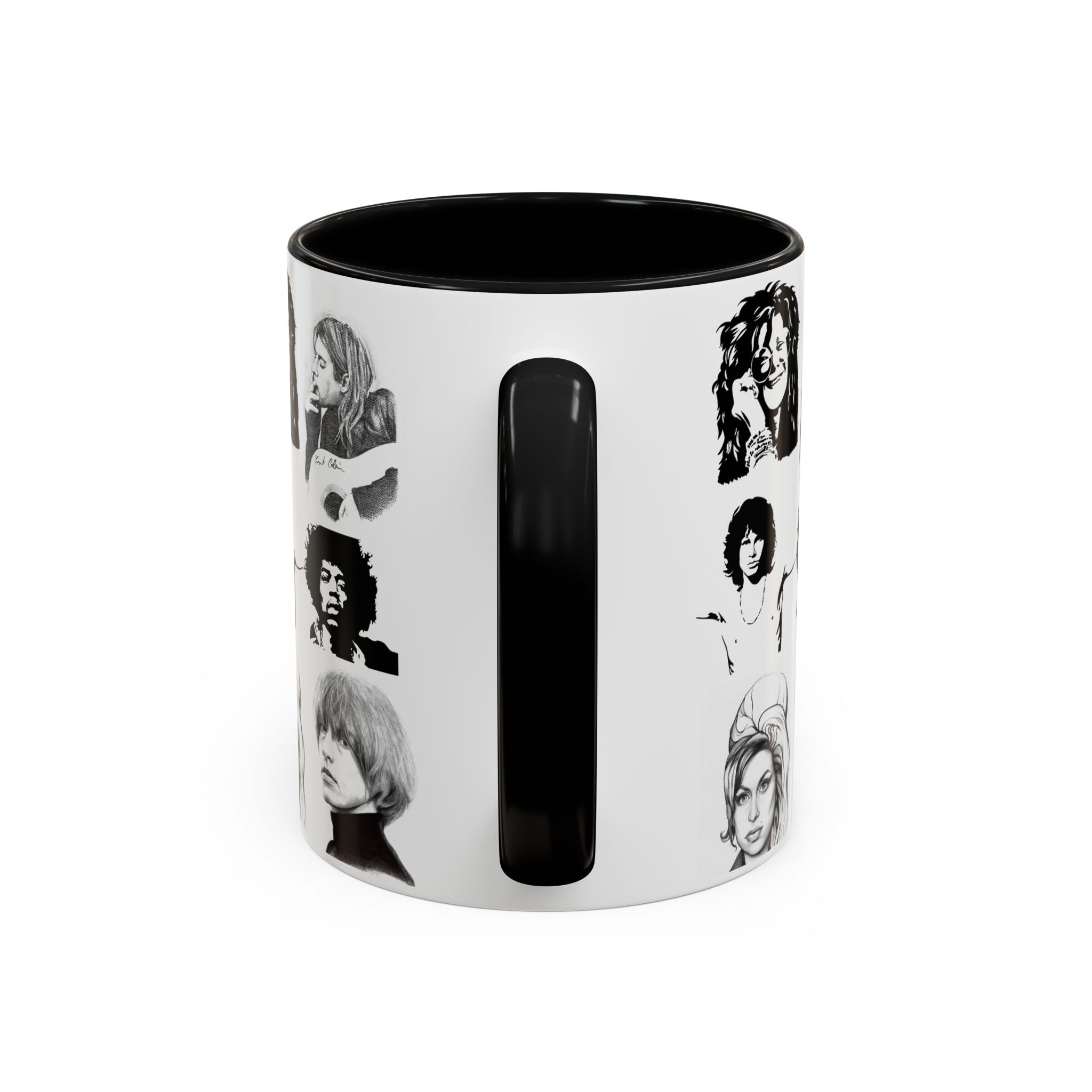 Club 27 Accent Coffee Mug 11oz + 15oz ~ Dead Rock Icons ~