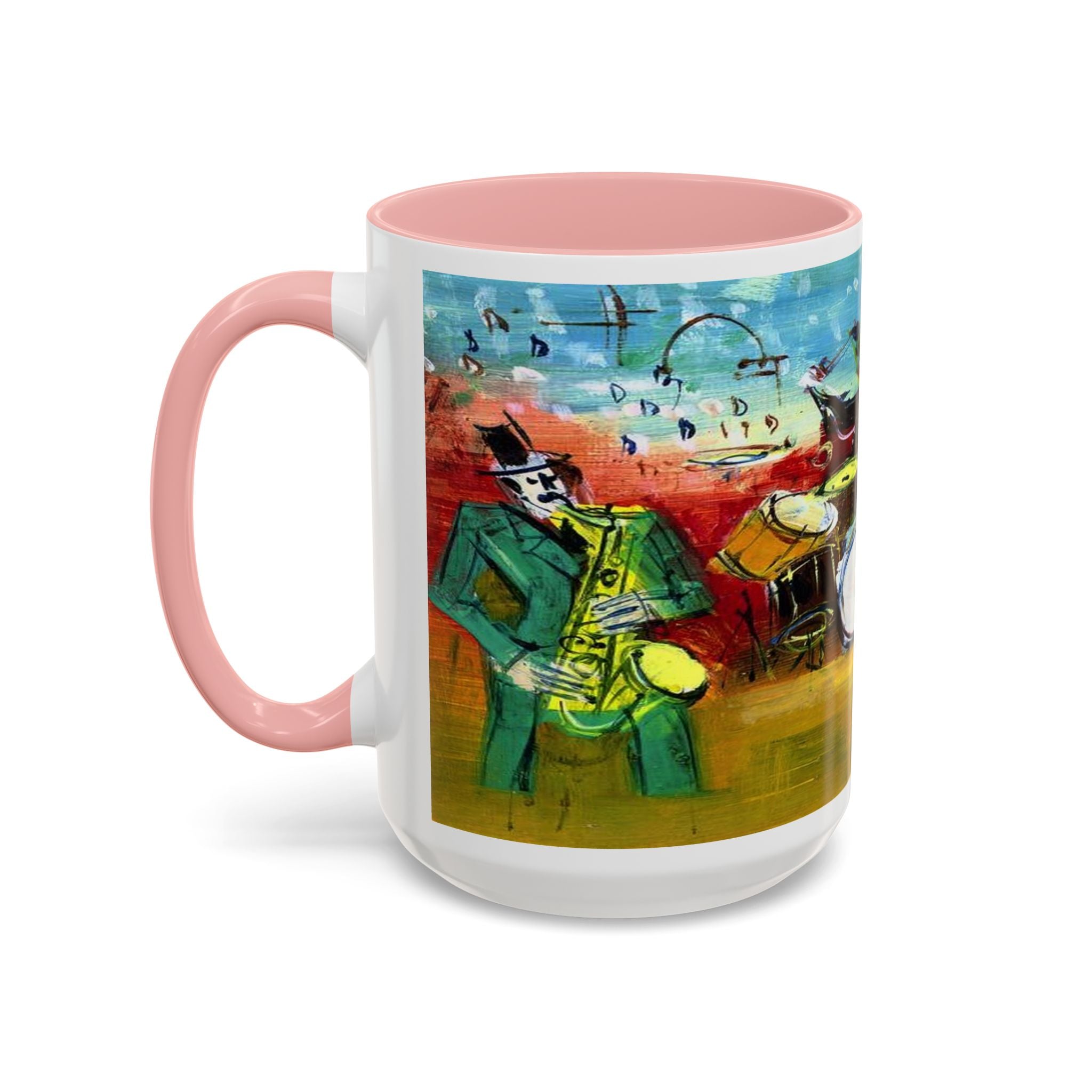 Musical Art Coffee Mug - 11 & 15oz | Perfect for Music Lovers & Gift Giving