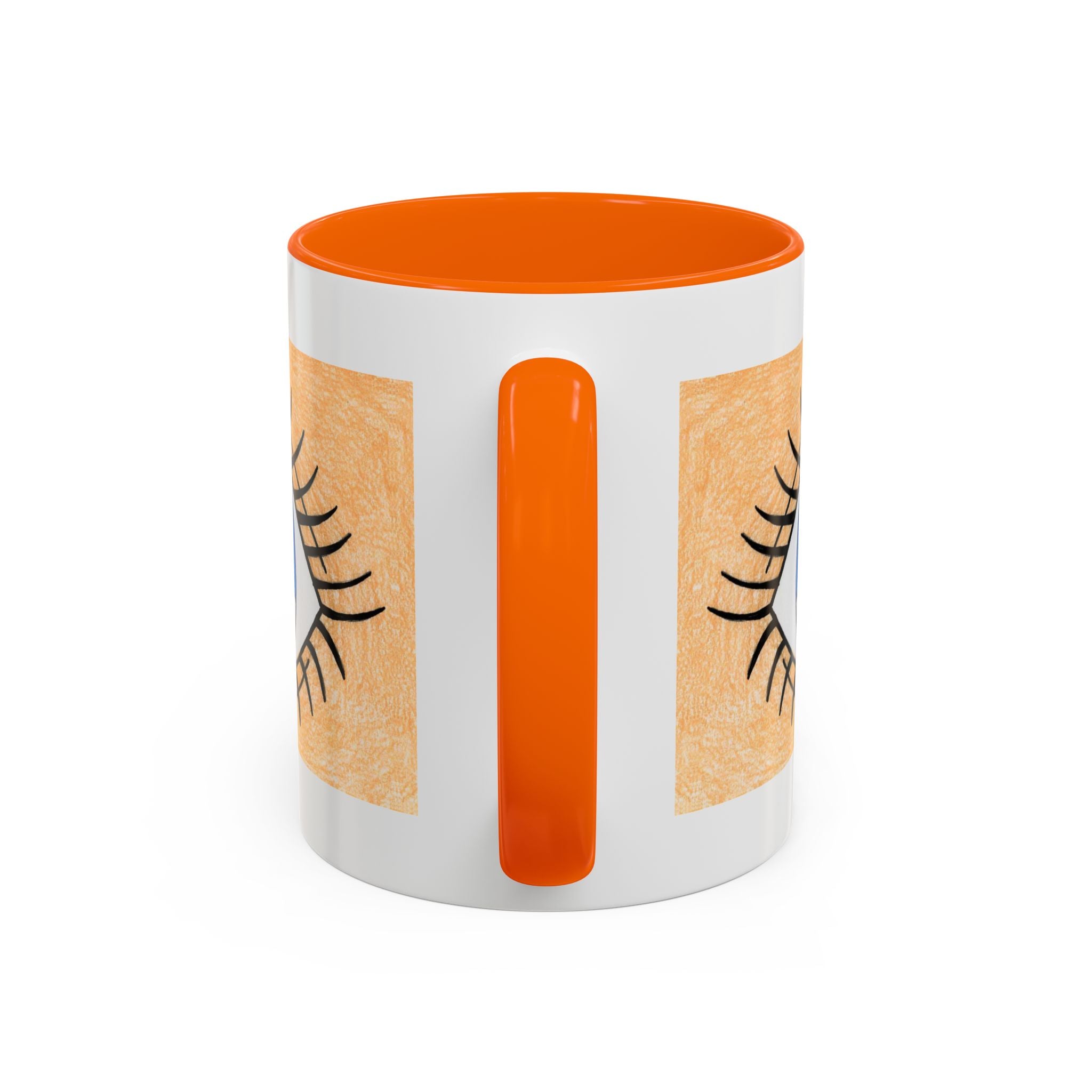 Whimsical Eye Design Coffee Mug - Unique Artistic Gift for Dreamers