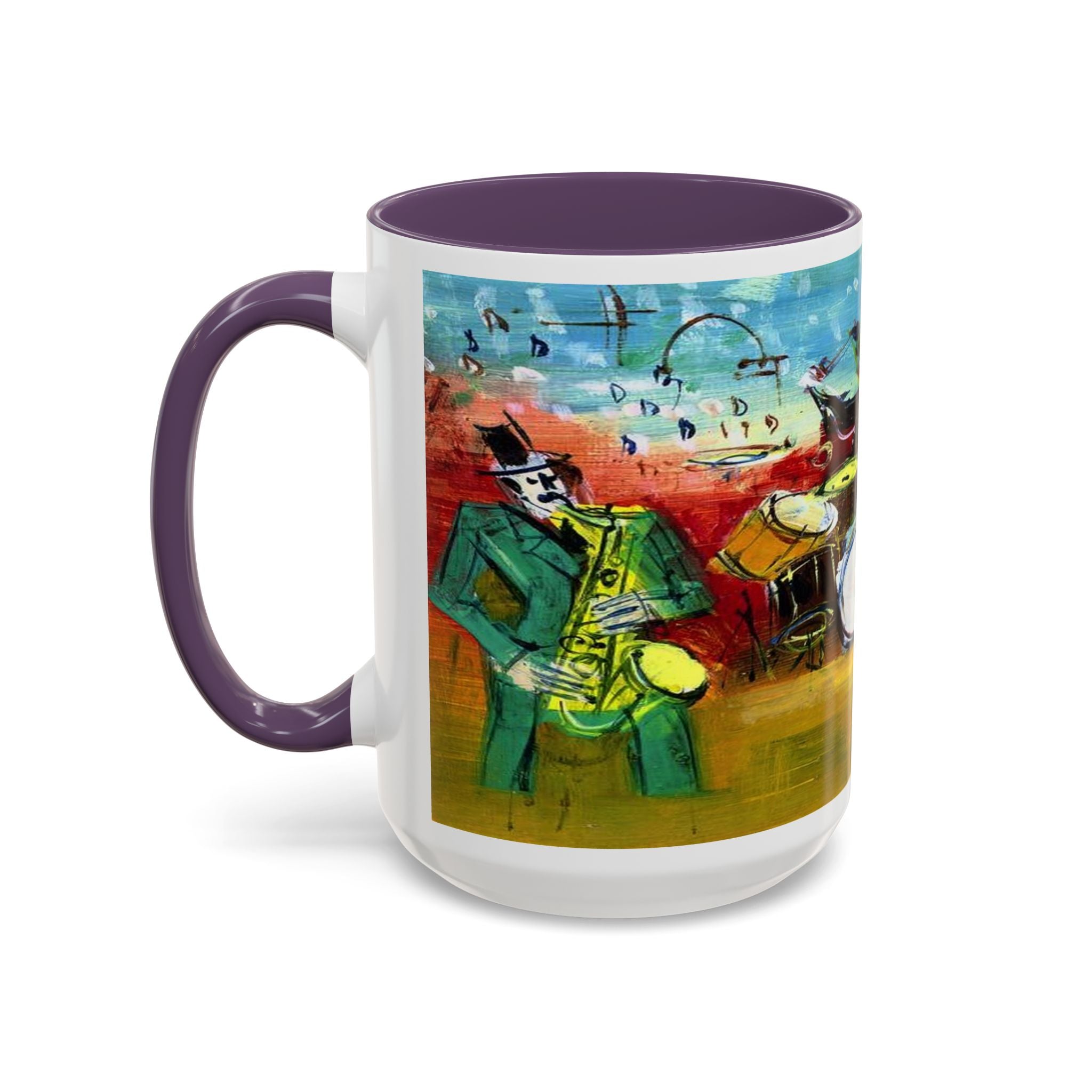 Musical Art Coffee Mug - 11 & 15oz | Perfect for Music Lovers & Gift Giving
