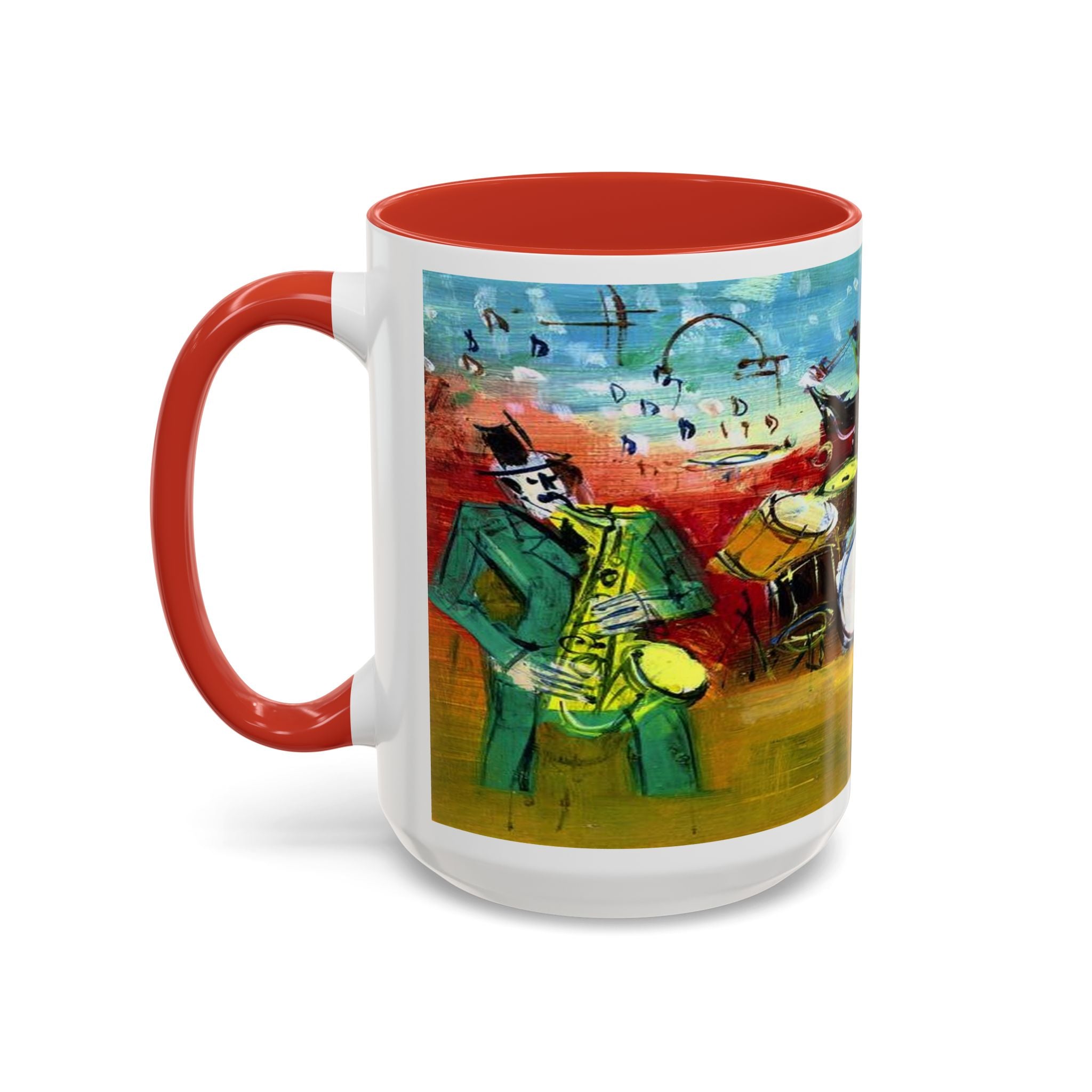 Musical Art Coffee Mug - 11 & 15oz | Perfect for Music Lovers & Gift Giving