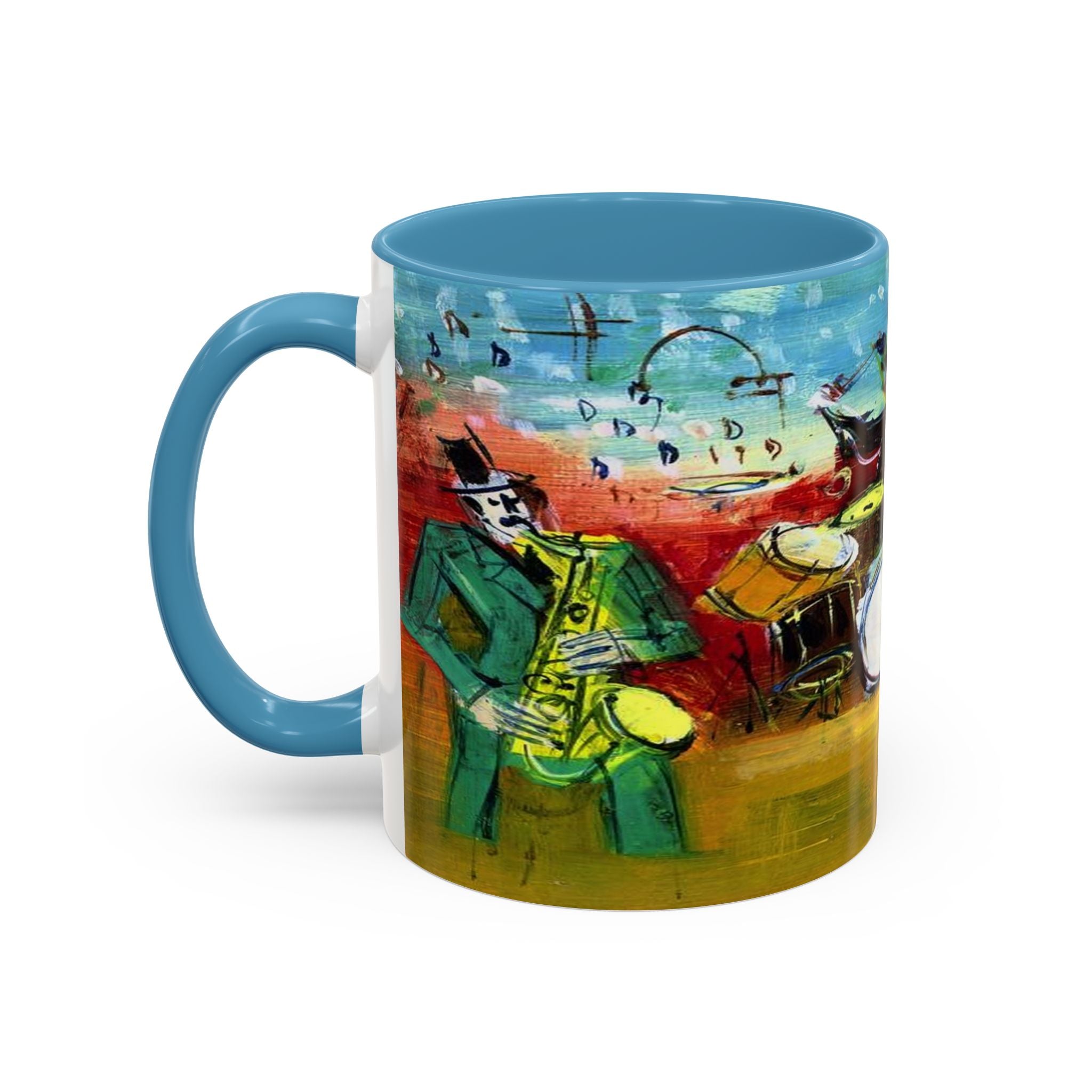 Musical Art Coffee Mug - 11 & 15oz | Perfect for Music Lovers & Gift Giving