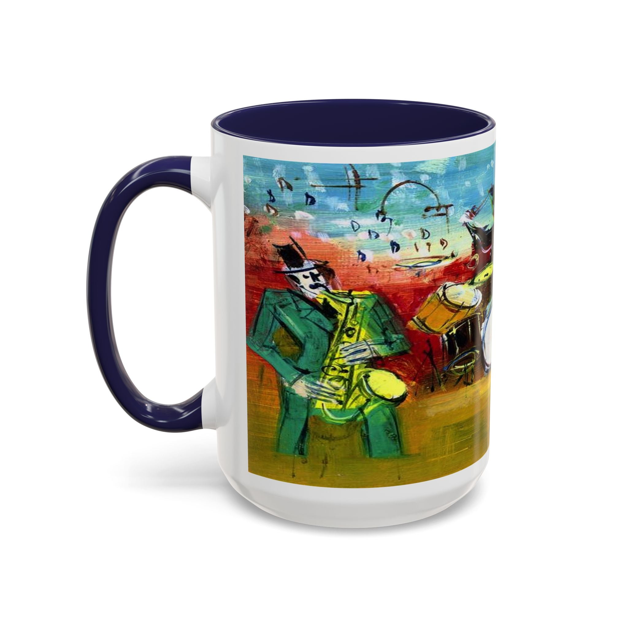 Musical Art Coffee Mug - 11 & 15oz | Perfect for Music Lovers & Gift Giving