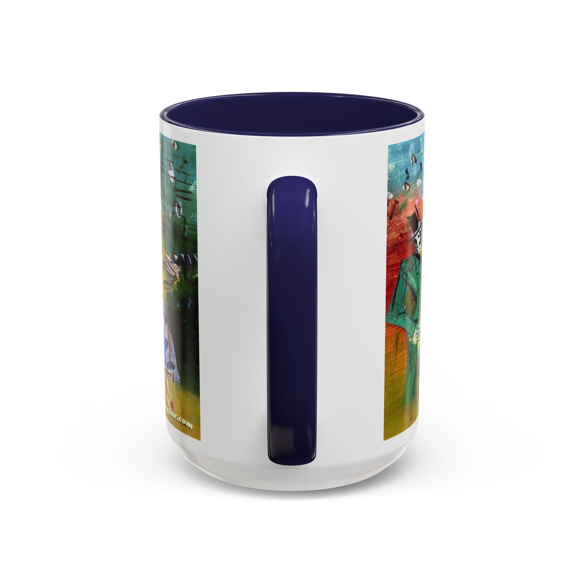 Musical Art Coffee Mug - 11 & 15oz | Perfect for Music Lovers & Gift Giving