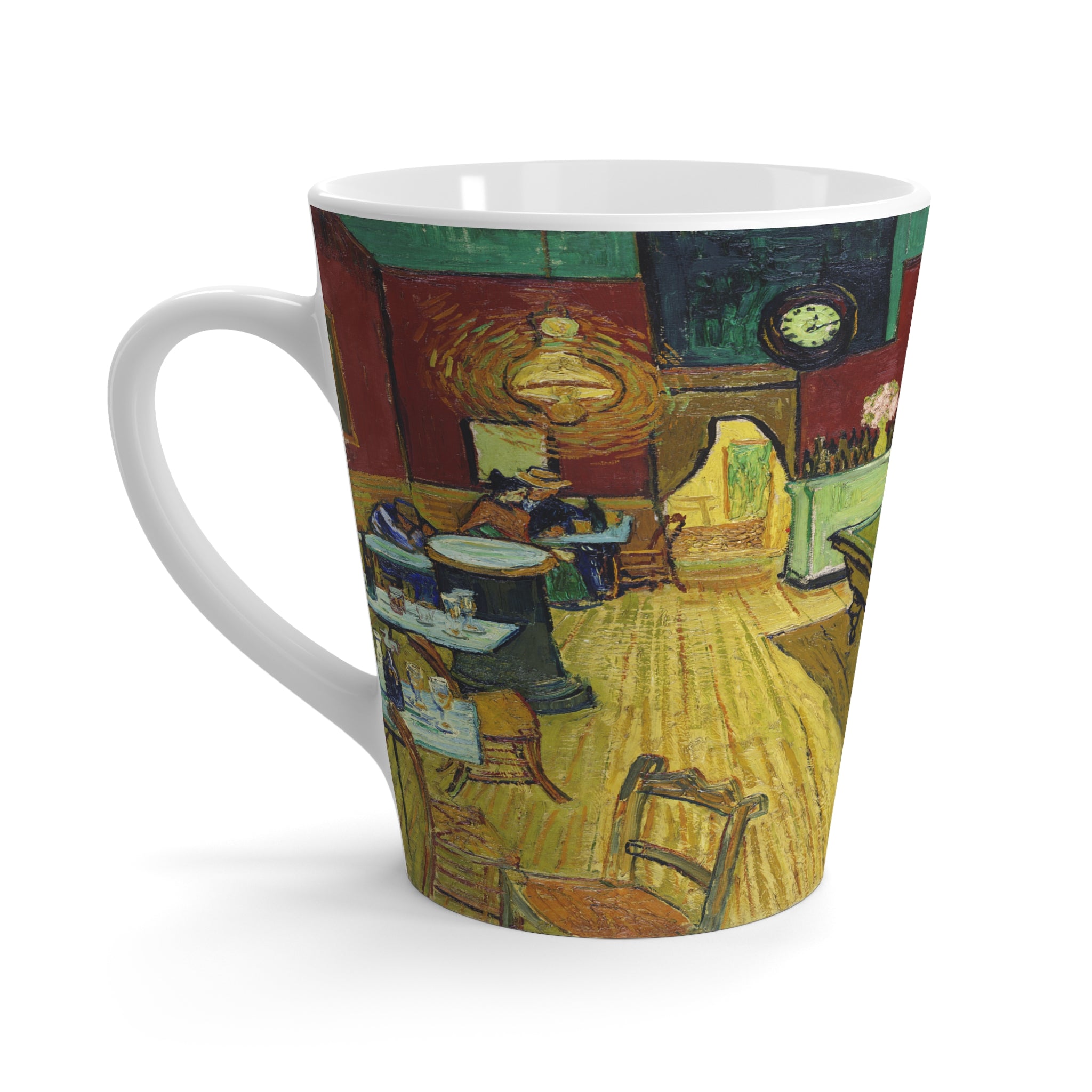 Van Gogh "The Poolroom"  12 oz Latte Mug - The Coffee Art Lovers Cup