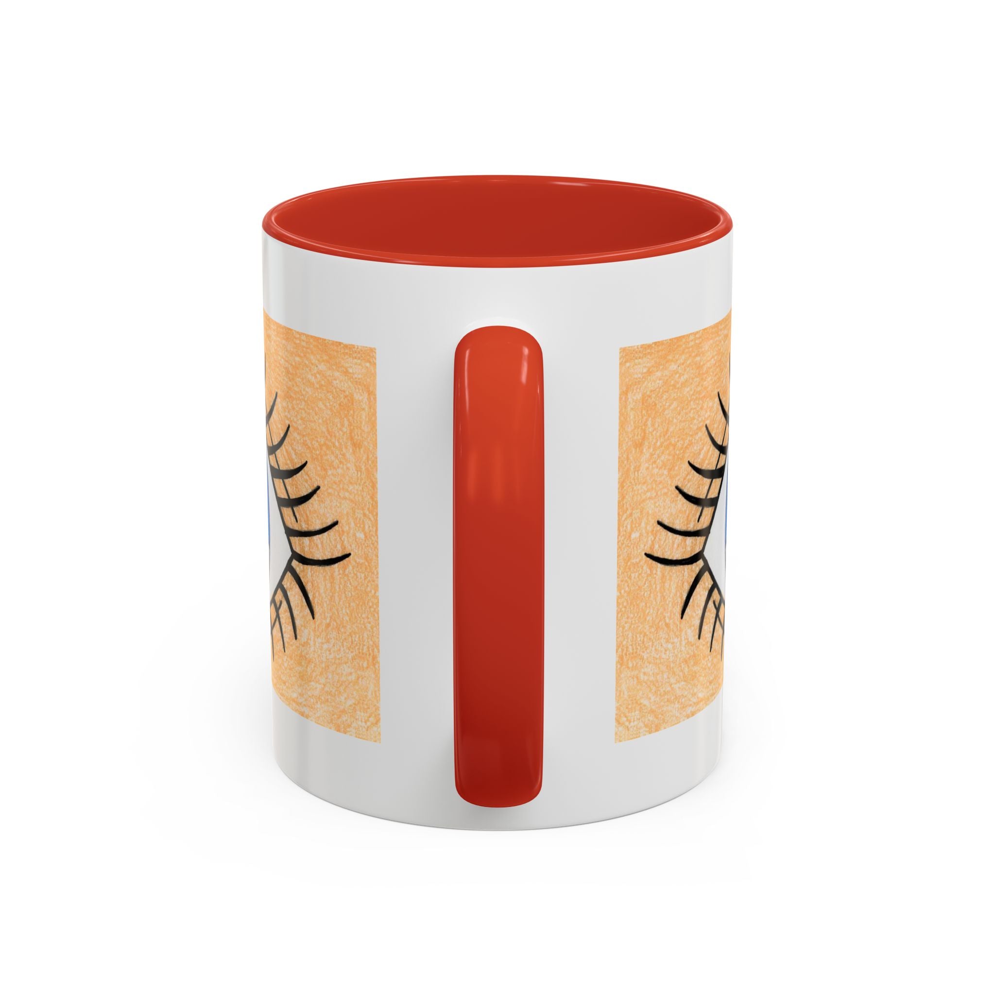 Whimsical Eye Design Coffee Mug - Unique Artistic Gift for Dreamers
