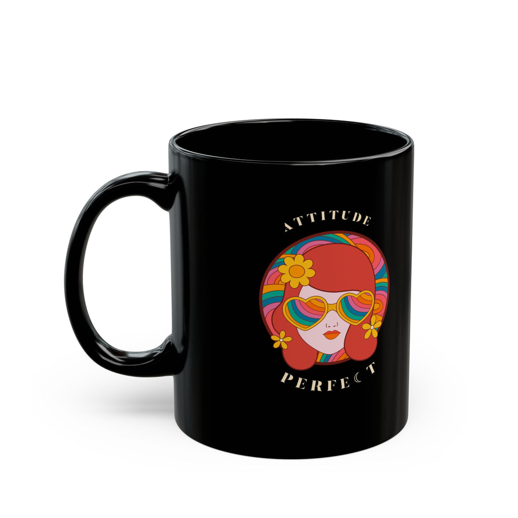 Colorful Retro Attitude Perfect Coffee Mug - 11oz & 15oz