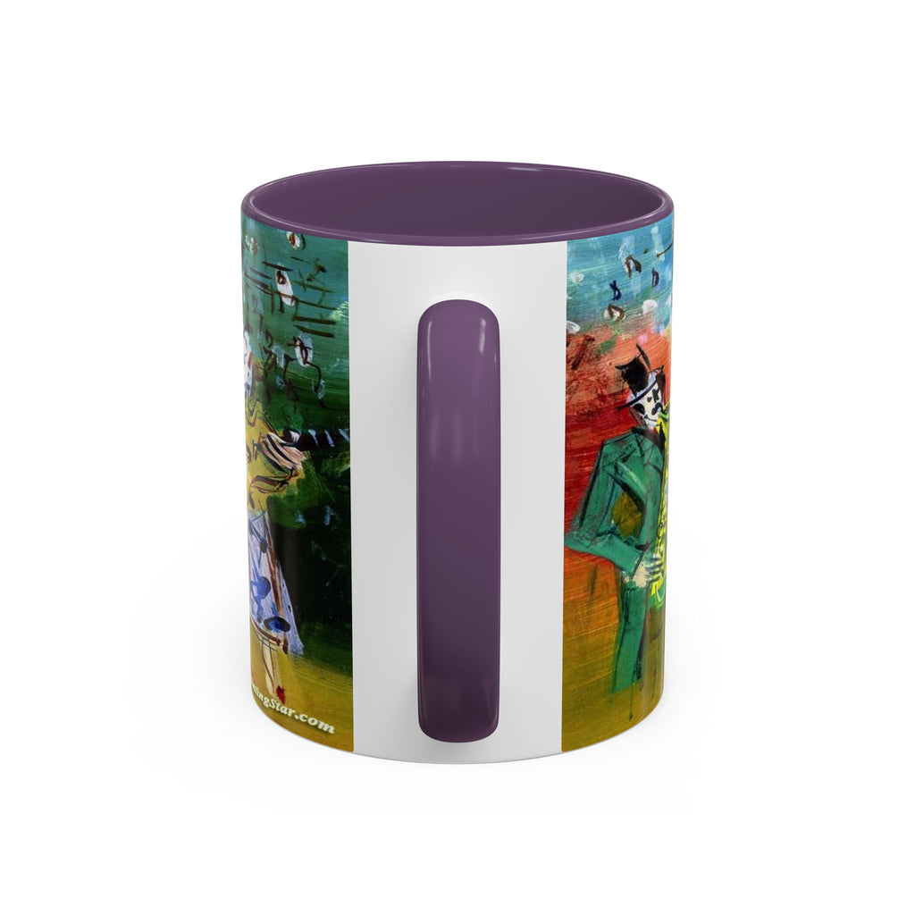 Musical Art Coffee Mug - 11 & 15oz | Perfect for Music Lovers & Gift Giving