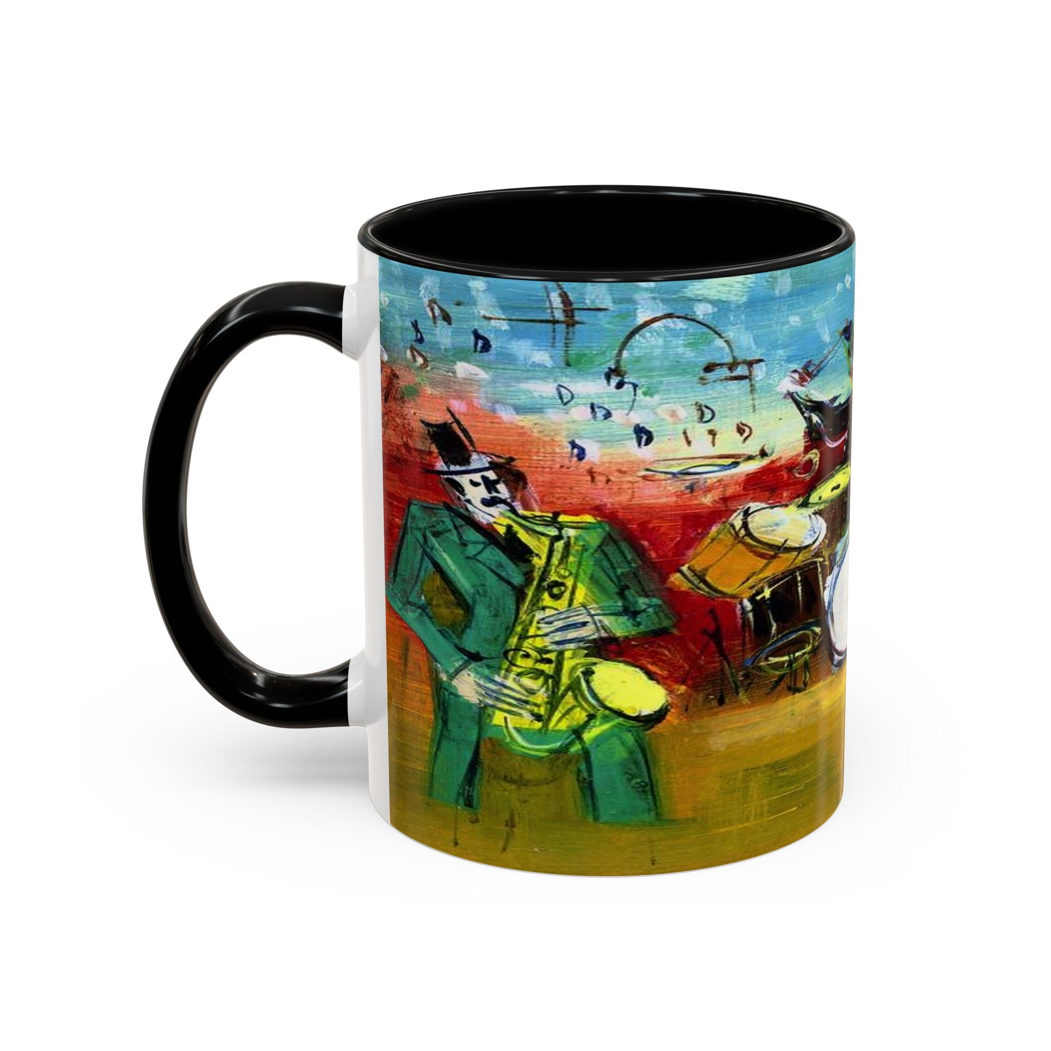 Musical Art Coffee Mug - 11 & 15oz | Perfect for Music Lovers & Gift Giving