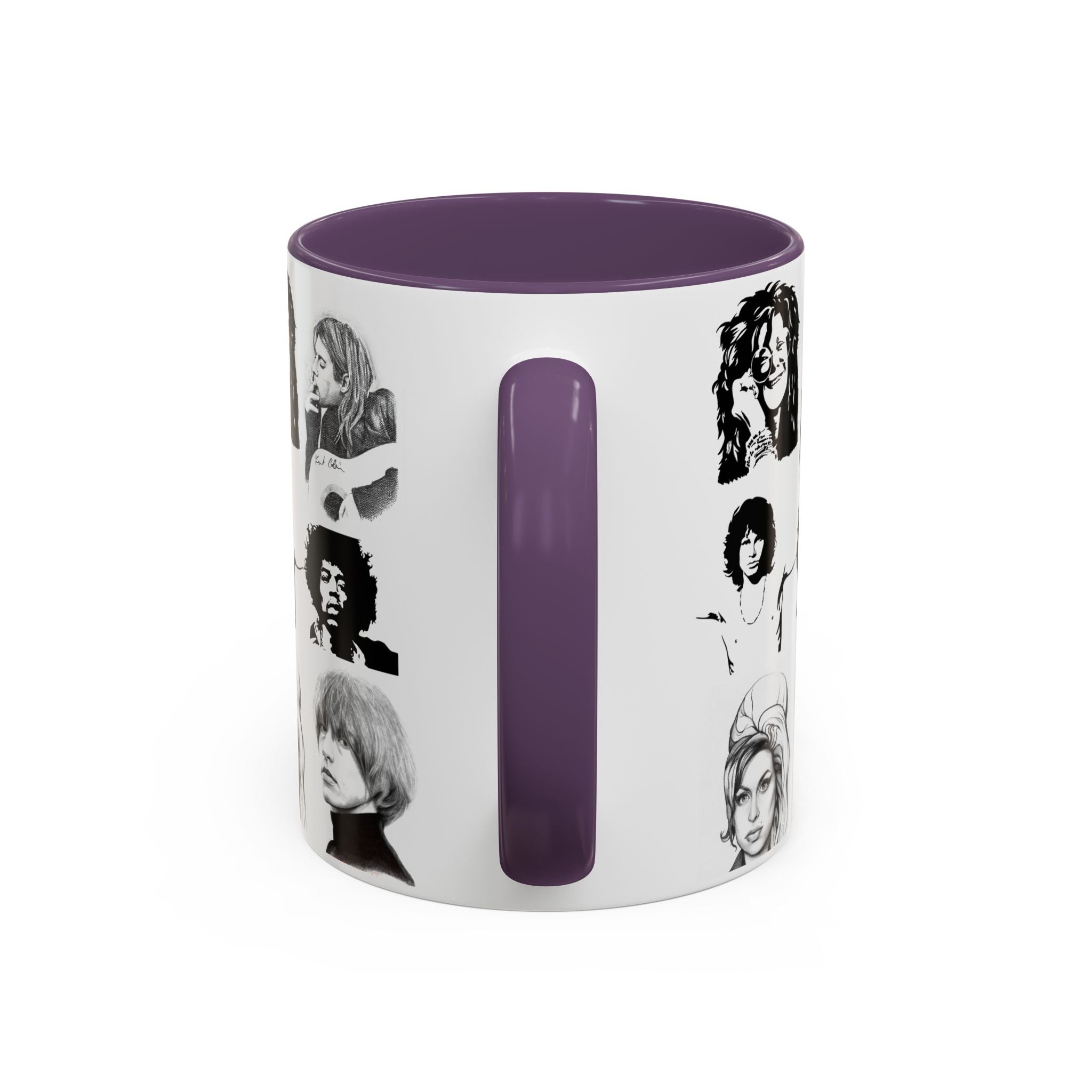 Club 27 Accent Coffee Mug 11oz + 15oz ~ Dead Rock Icons ~