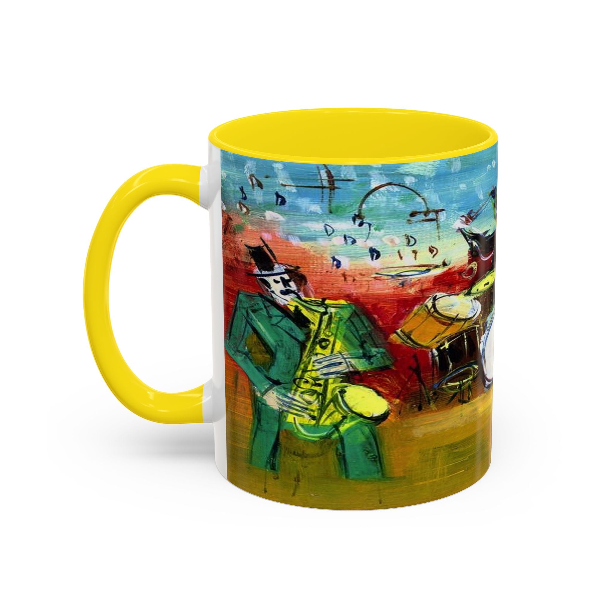 Musical Art Coffee Mug - 11 & 15oz | Perfect for Music Lovers & Gift Giving