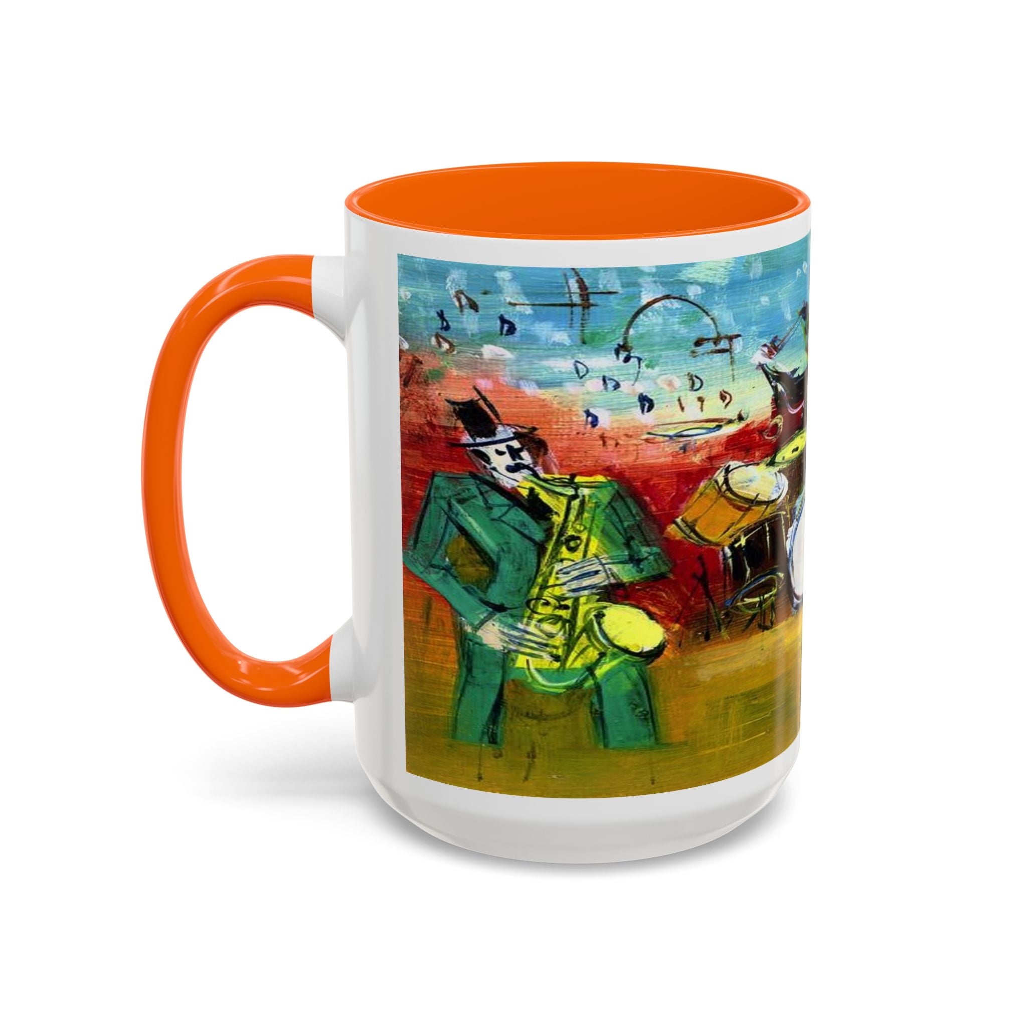 Musical Art Coffee Mug - 11 & 15oz | Perfect for Music Lovers & Gift Giving