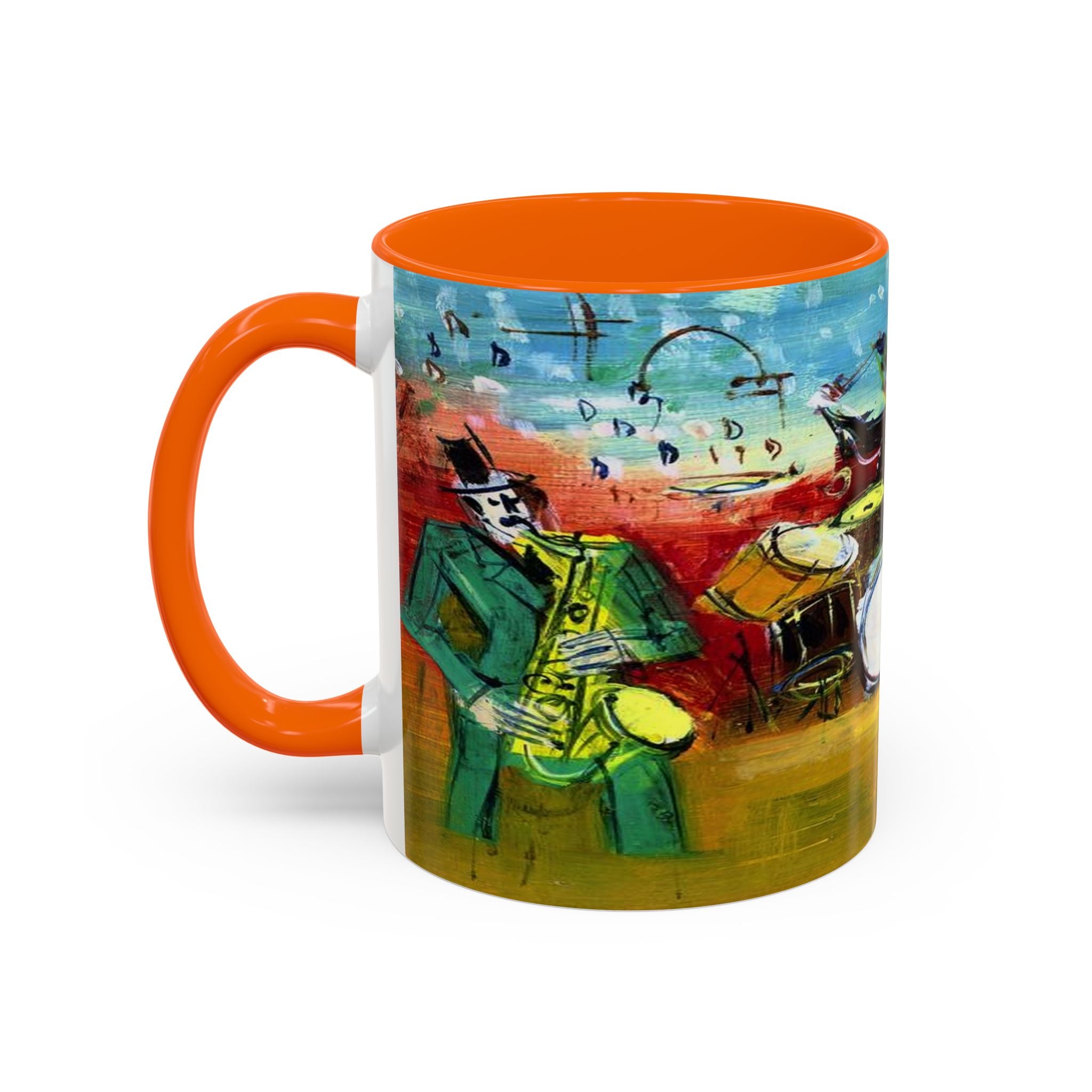 Musical Art Coffee Mug - 11 & 15oz | Perfect for Music Lovers & Gift Giving