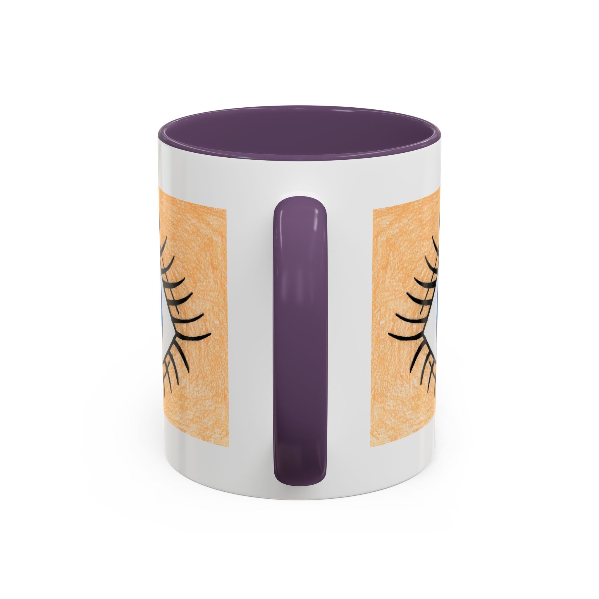 Whimsical Eye Design Coffee Mug - Unique Artistic Gift for Dreamers