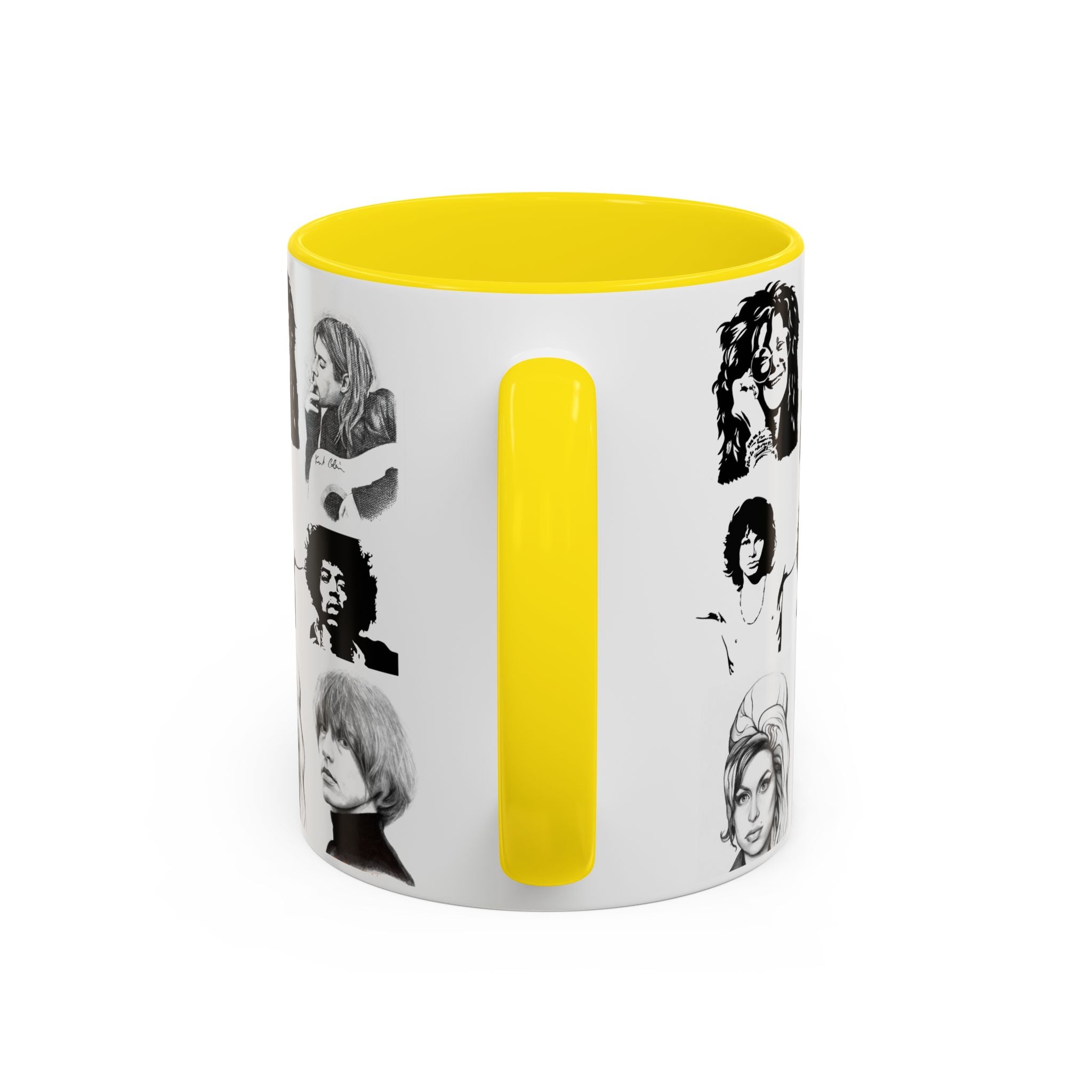 Club 27 Accent Coffee Mug 11oz + 15oz ~ Dead Rock Icons ~