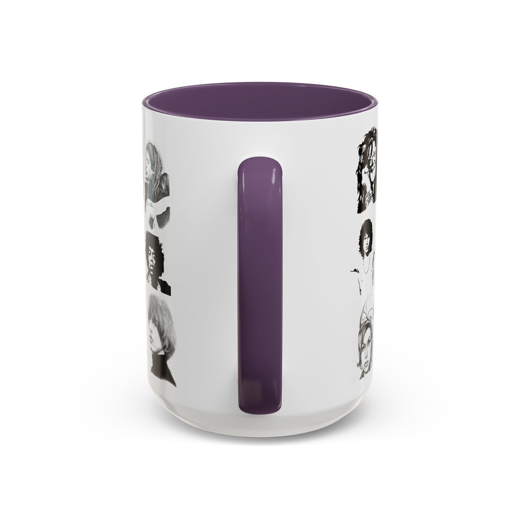 Club 27 Accent Coffee Mug 11oz + 15oz ~ Dead Rock Icons ~
