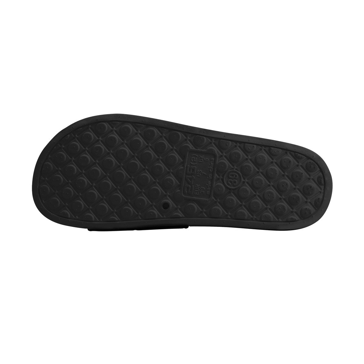 Women's Black Flip-Flops, Yang Ying Purple Heart Slide Sandals