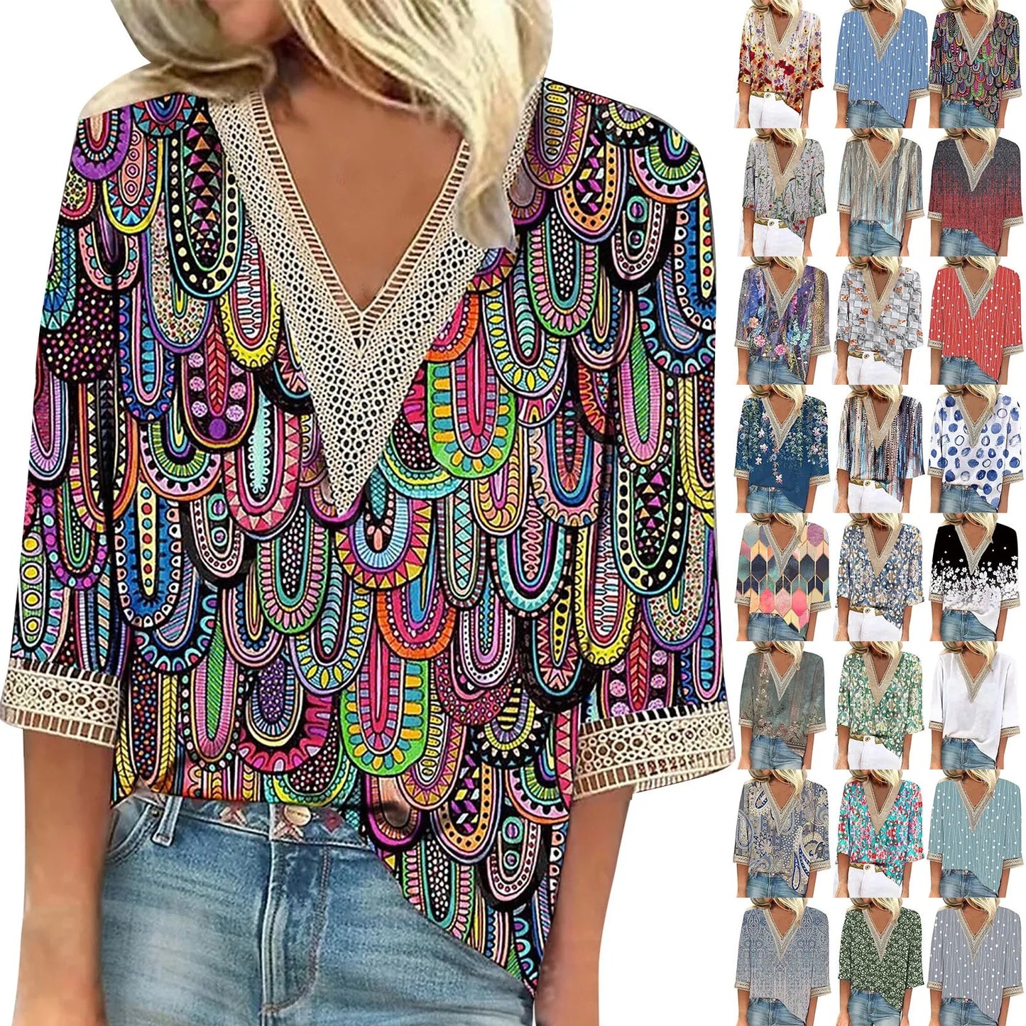 Women's Cool Tops, Boho Shirts & Casual Summer Blouses, Fashionable Styles