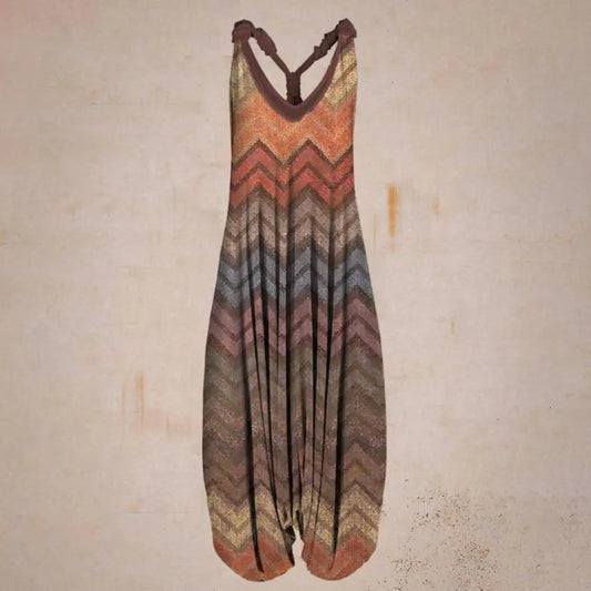 Boho Casual Jumpsuits, Girls Playsuits Loose & Comfortable Lounging Wear