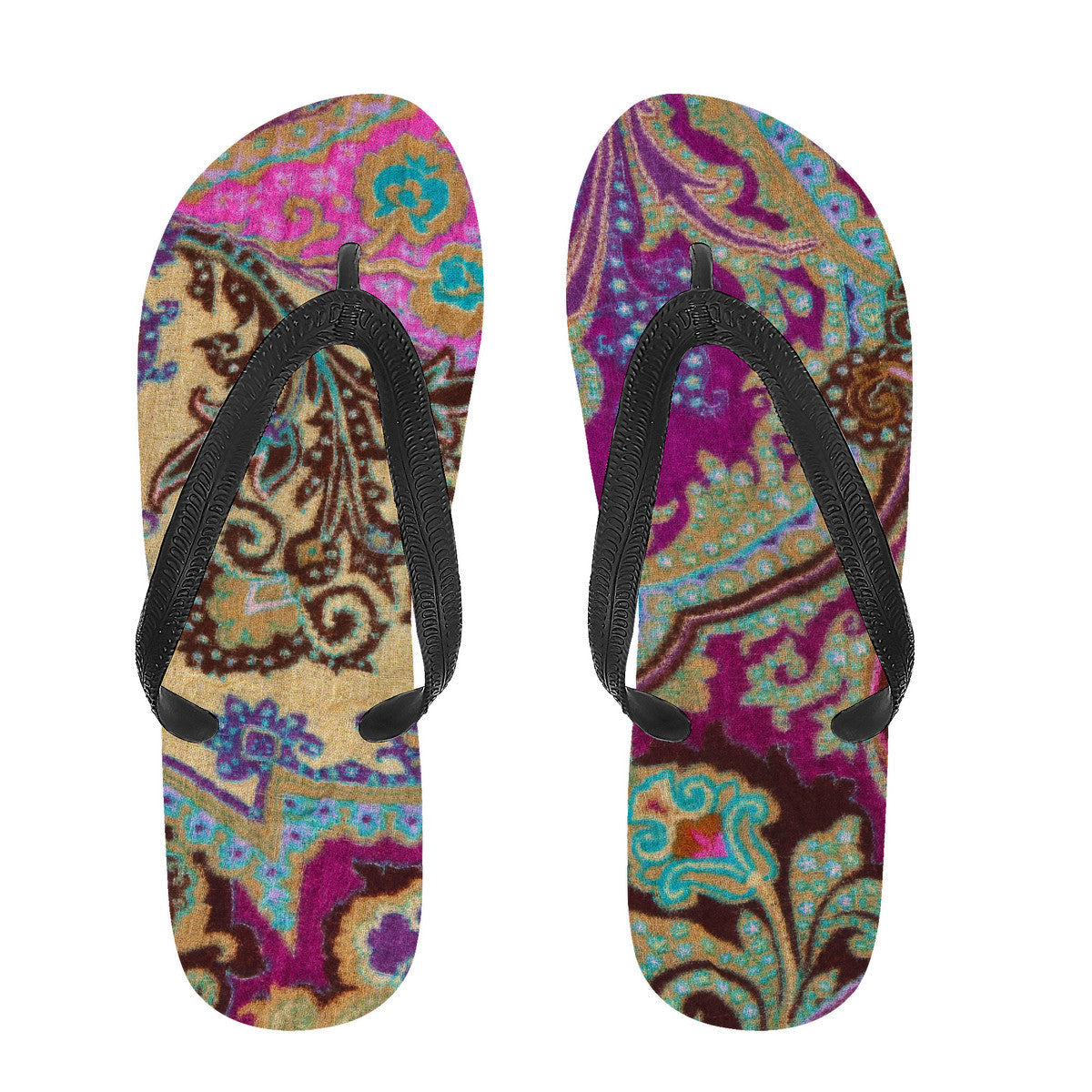 Bohemian Design Unisex Flip Flops