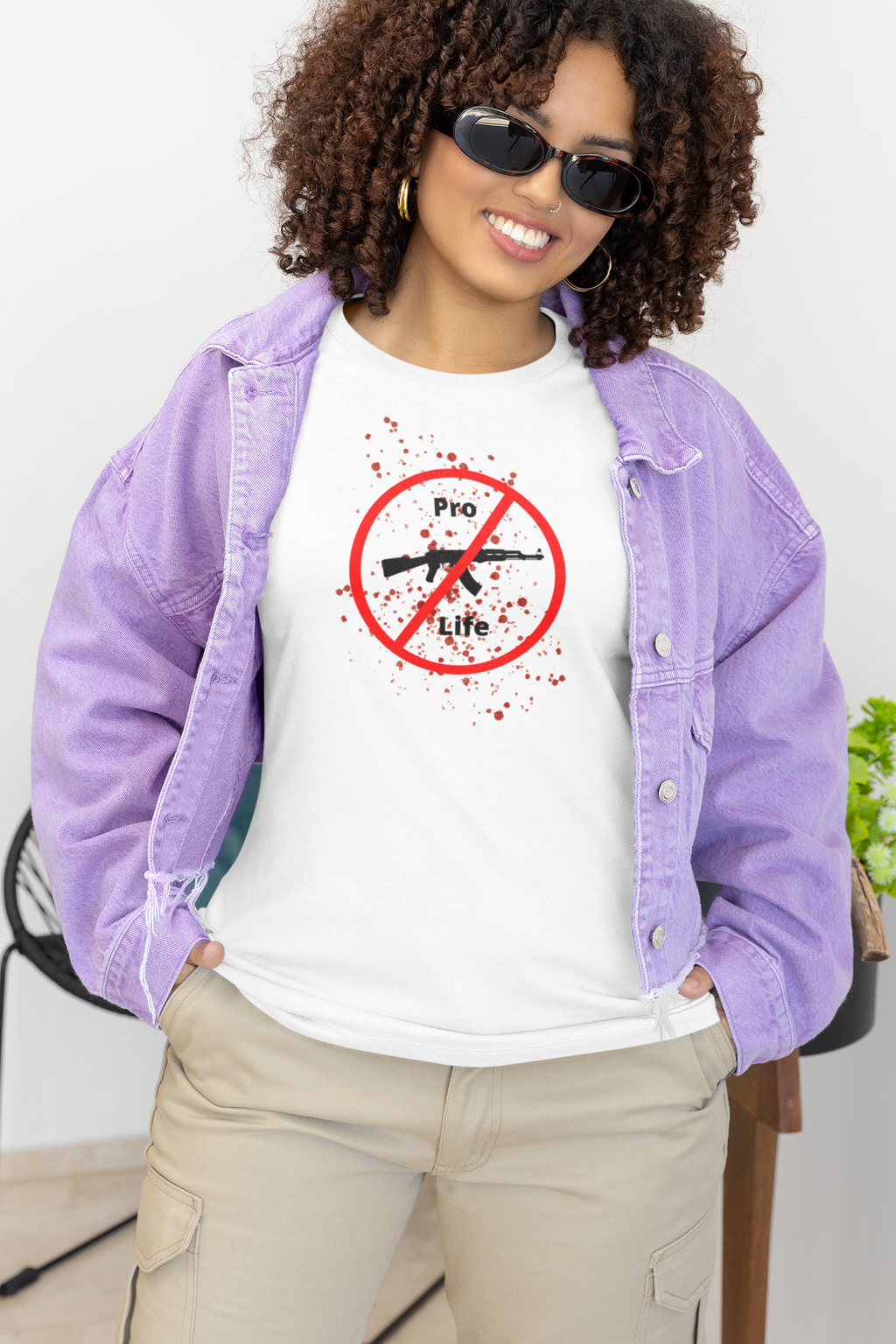 Pro-Life Gun Control T-Shirt