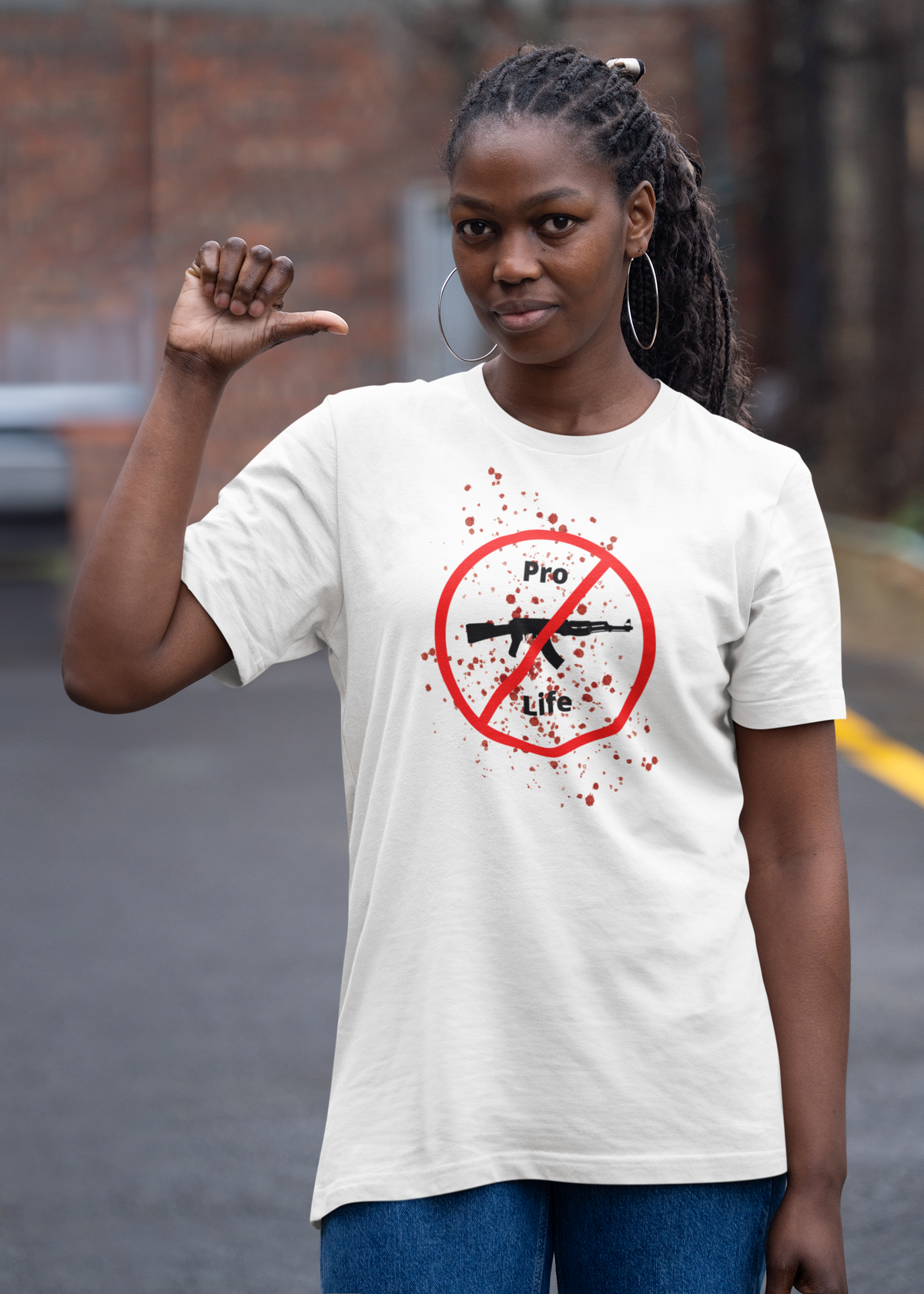 Pro-Life Gun Control T-Shirt