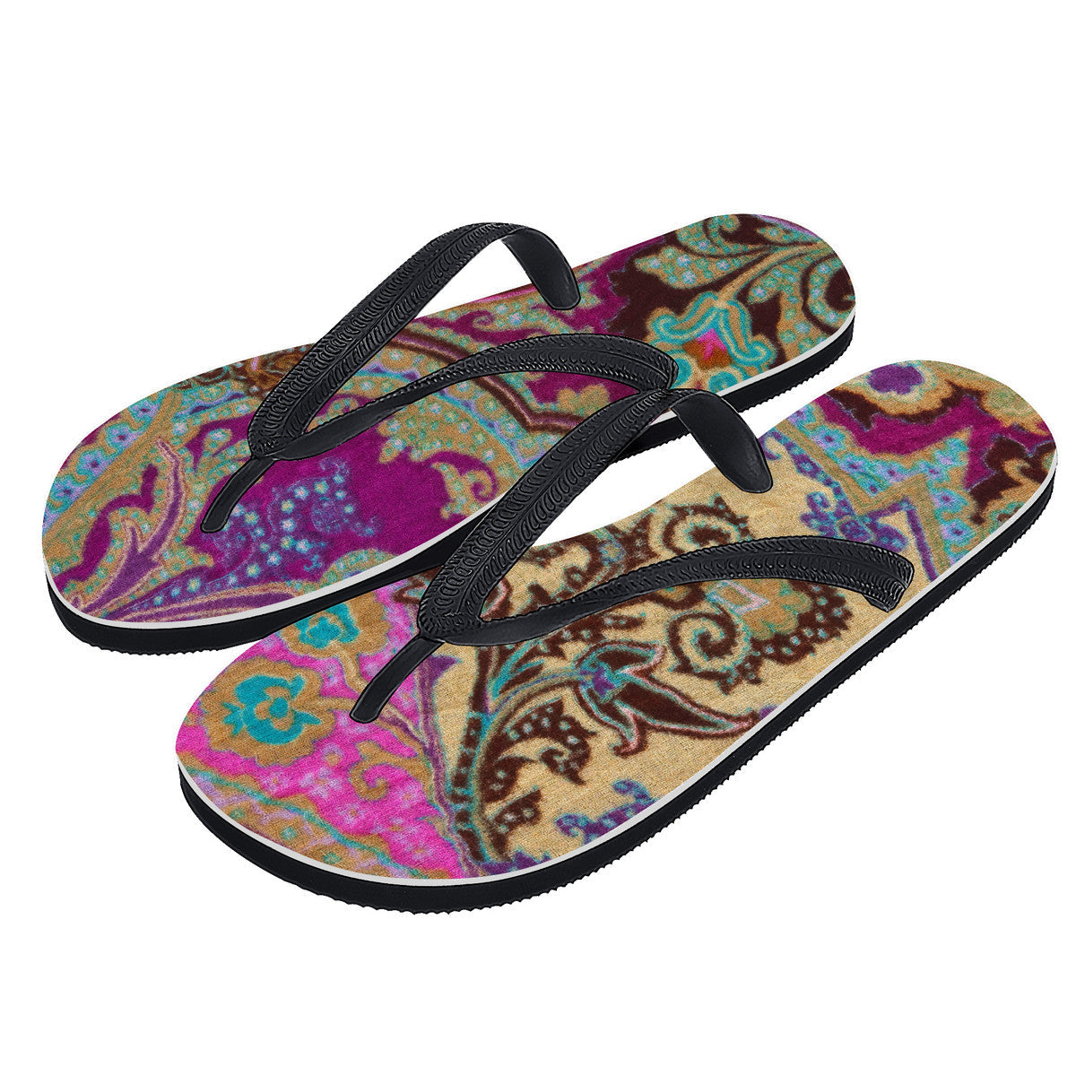 Bohemian Design Unisex Flip Flops