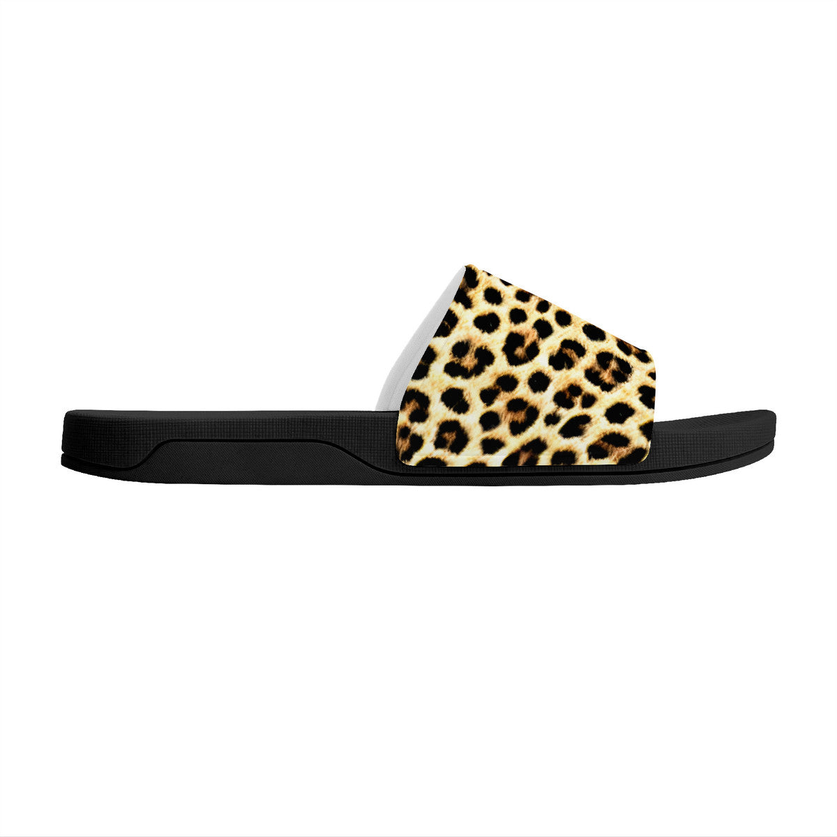 Cheetah Print Slides, Open Toe Resort & Spa, Unique Unisex Footwear
