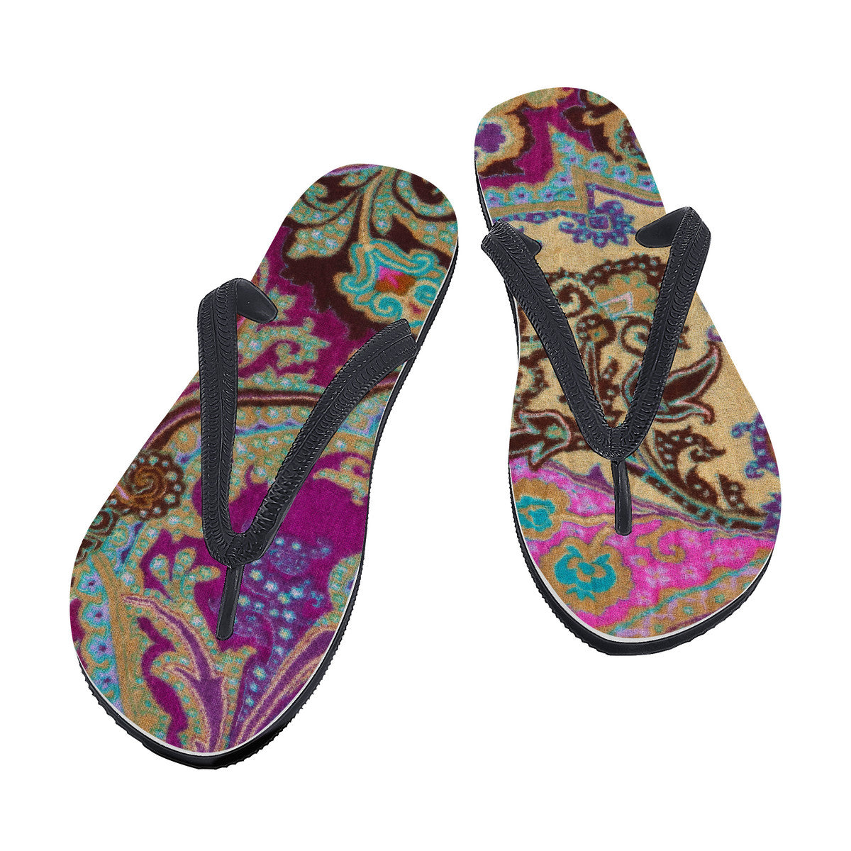 Bohemian Design Unisex Flip Flops