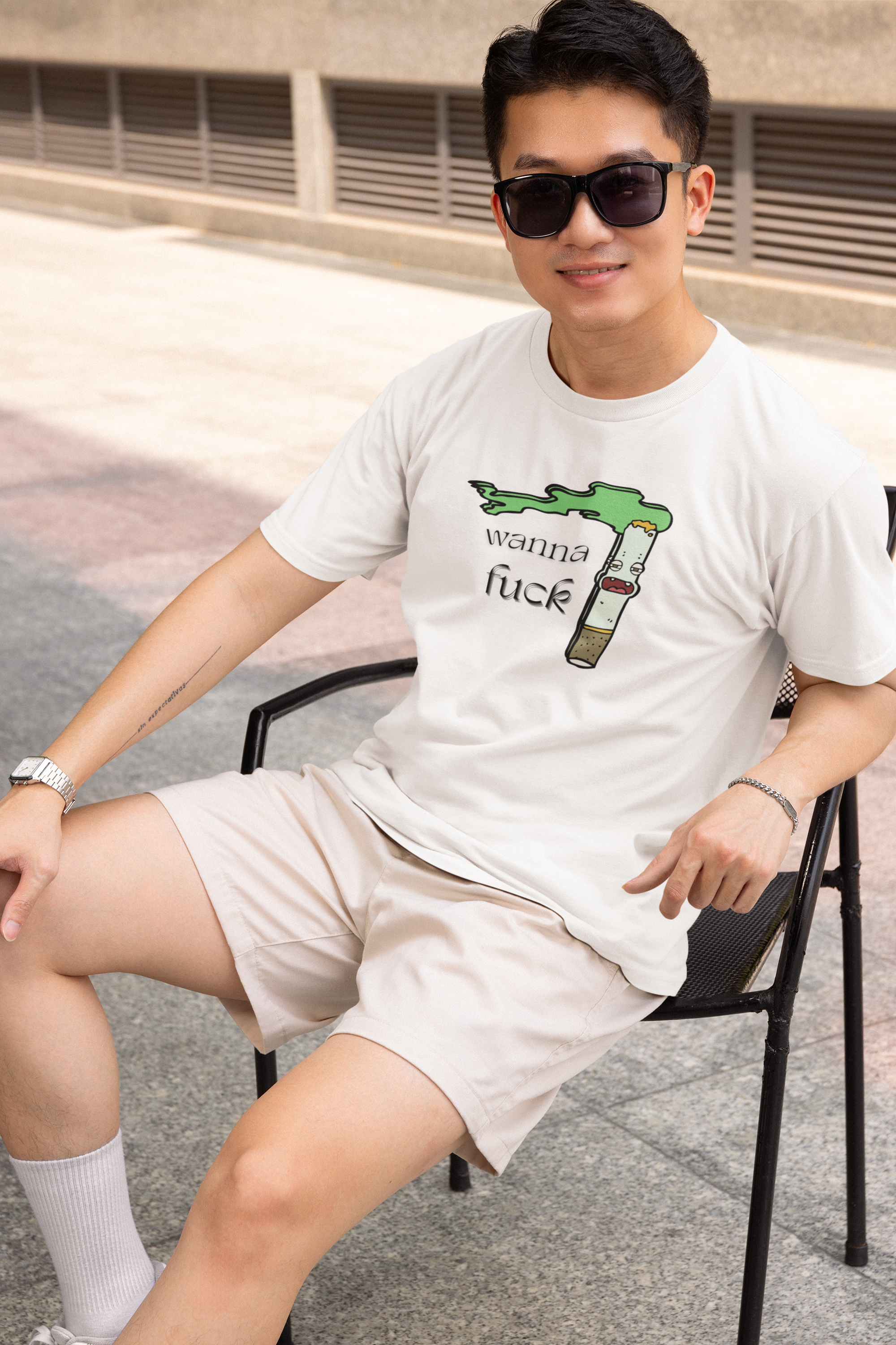 Wanna Fuck  Men's Classic Heavyweight Tee